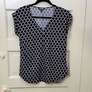 EXPRESS Gramercy Zip-front Top